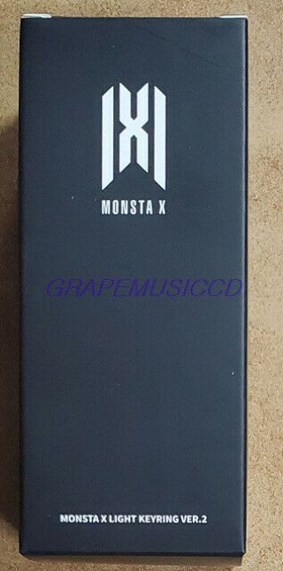 Monsta X Official Goods Light Stick Mini Light Keyring Key Ring Ver.  2