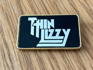 Thin Lizzy Vintage Metal Pin Badge From The 1980 