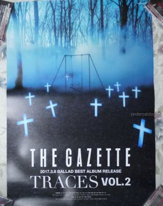 The Gazette Traces Vol.  2 Japan Promo Poster