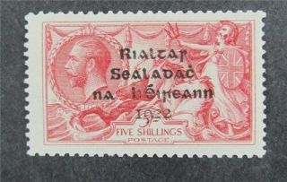 Nystamps British Ireland Stamp 13 Og H $100 U4y2740