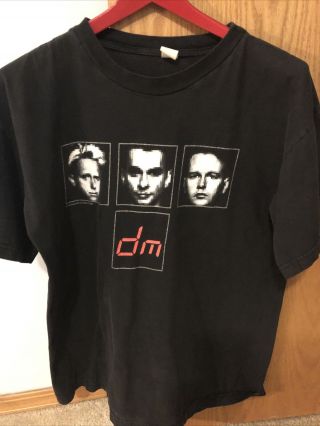Vintage 1998 Depeche Mode Tour T - Shirt From The Singles Tour 86 - 98