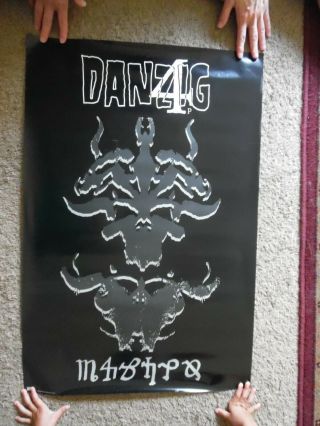 Danzig 4 P 4p Poster 24 X 36 1994 Promo Only Authentic Vintage Rare Not