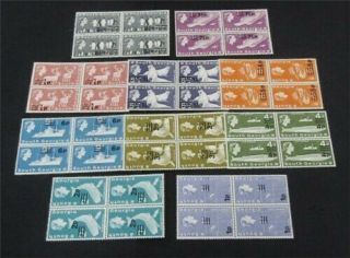 Nystamps British Australia South Georgia Stamp 17 - 26 Og Nh $69 Y14y1504