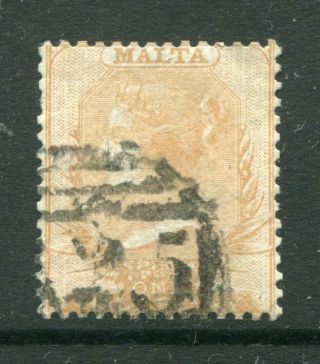 Malta 1860 Qv 1/2d (no Watermark) Stamp Cat £400
