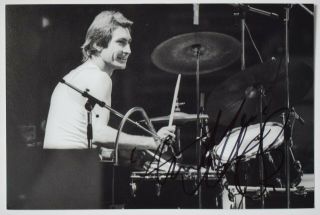 Charlie Watts Signed Autograph 6x4 Photograph Photo Music Rolling Stones