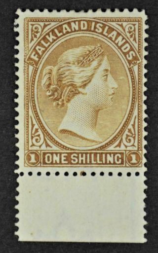 Falkland Islands Stamp 1891 1/ - Sg 38 H/m (v195)
