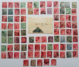 Approx 150 Cape Of Good Hope Stamps Cogh 4d Blue Triangle Woodblock (damage) Qv
