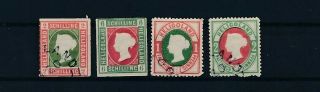 D158938 (1) Heligoland Selection Of Mh,  Vfu Stamps 4 Values