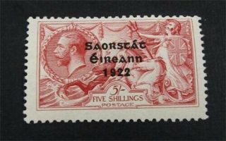 Nystamps British Ireland Stamp 57 Og H $100 A23y2410