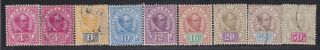 Sarawak Stamp 1899 - 1908 Sir Charles J.  Brooke Inscr Postage And Of 9