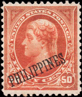Philipines - 219a - 1899 - Hr - - Overprint - See Notes (mc116)