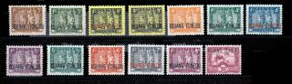China Indochina Stamps Overprinted Kouang Tchéou Small Lot No 2 Mnh