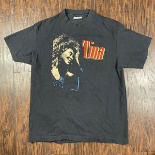 Vintage 1985 Tina Turner Vintage Concert T - Shirt Private Dancer Size Large
