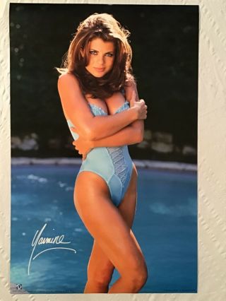 Yasmine Bleeth Poster Sexy Big Breasts Girl Pinup
