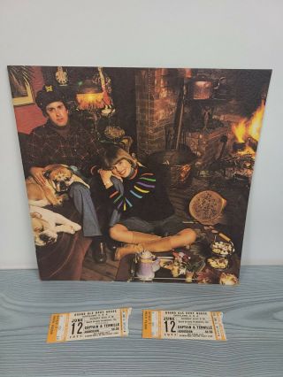 Captain & Tennille Concert Ticket Stubs & Program Booklet Grand Ole Opry 6/12/77