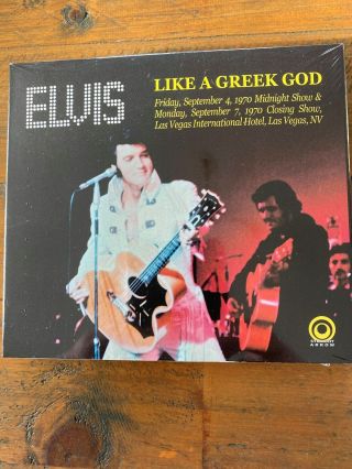 Elvis Presley 2 Cd Set - Like A Greek God -