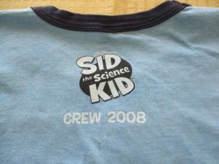 Jim Henson Sid The Science Kid Animation Crew L T - Shirt Pbs Series Muppets
