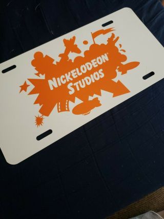 Nickelodeon Studios Auto Tag/plate