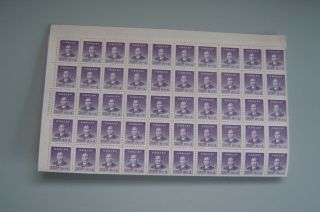 china 1949 half sheet of 100 STAMPS OF DR SUN YAT SEN WITH NO GUM 3