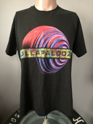 Vintage Lollapalooza 1996 T - Shirt L 90’s Metallica Ramones Soundgarden
