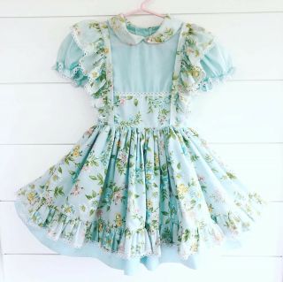Vintage Betty Oden Floral Twirl Party Dress