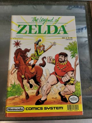 Vintage 1990 “the Legend Of Zelda” 2 - Comics System - Valiant