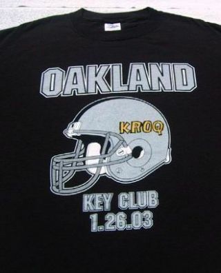 All - American Rejects Oakland 2003 Key Club Large T - Shirt