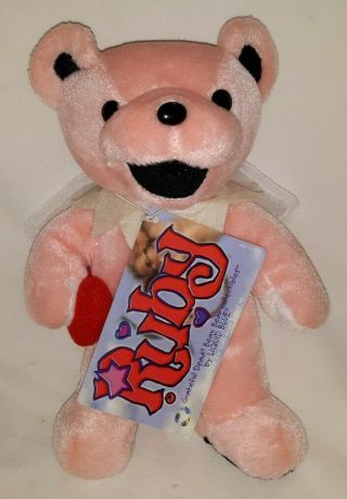 Ruby Ed 10 Grateful Dead Bean/beanie Bear Valentine 