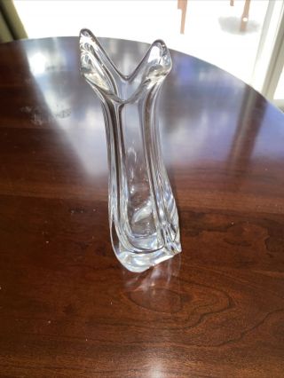 Vase Soliflore Crystal Daum / Bud Vase Crystal Daum / Daum France 3
