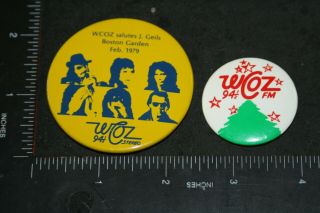 Vintage J Geils Band Boston Garden Concert 1979 Pin Wcoz Button Exc Cond