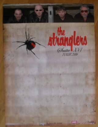 The Stranglers French Concert Poster 2006 Punk