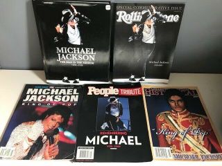 Michael Jackson The Man In The Mirror 1958 - 2009 Book Rolling Stone People Usa