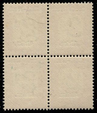 1923 South West Africa Sc J2 - 2d Postage Due (Setting I) NH Block of 4 2