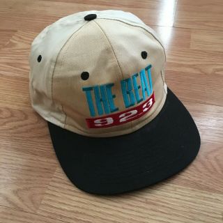 Vintage The Beat 92.  3 Los Angeles Radio Station Snap Back Hat
