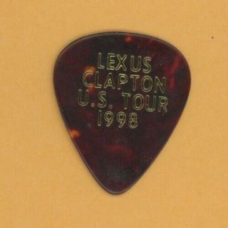 Eric Clapton 1998 Pilgrim Concert Tour Lexus Promo Guitar Pick