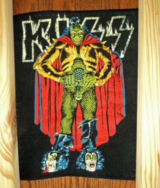 Kiss Gene Simmons 11 1/2 X 13 Inches Backpatch 80 
