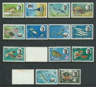 British Indian Ocean Territory Sg16 - 30 1968 Marine Life Definitives See Note
