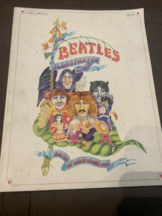 Book The Beatles Illustrated Lyrics Edited By Alan Aldridge 1962 Book Collecyor