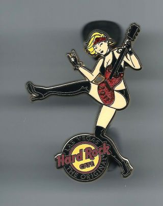 Hard Rock Cafe Las Vegas The Sexy Guitar Babes Girl - Pin 2 - P.  7