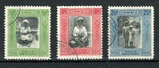 Jamaica 1923 Child Welfare Set Fu Cds