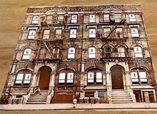 Led Zeppelin - Physical Graffiti - 12x12 Inch Metal Poster
