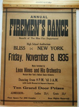 Leon Hines And His Orchestra Fireman 