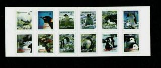 British Antarctic Territory: 2003 Penguins Of The Antarctic,  (2nd Series),  Mnh