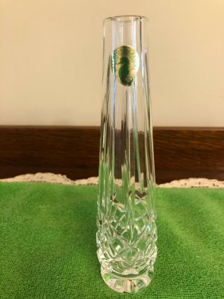 Waterford Crystal Bud Vase,  Made In Ireland,  7 " Tall