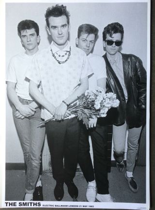 The Smiths In London 1983 Band Poster 23 X 33