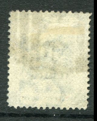 1880 China Hong Kong GB QV 10c on 12c stamp with ' FI ' Killer Chop Pmk 3