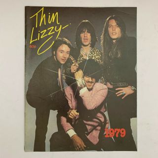 Thin Lizzy - 1979 Tour Programme Phil Lynott