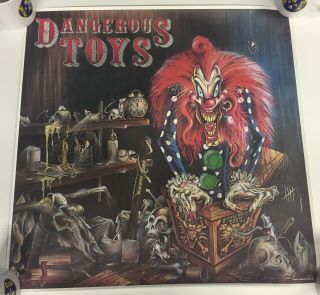 Dangerous Toys Self Titled Album Rare Promo Poster
