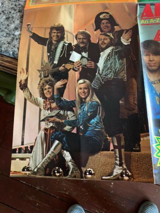 Vintage Alphabeat Part One ABBA Giant Fold Out Poster 2