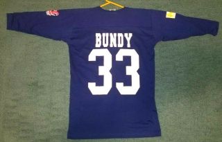 Al Bundy Polk High 1989 Promo Jersey T - Shirt Married With Children Vtg